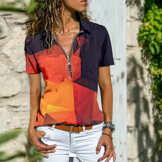 Elegant zomershirt met een modern ontwerp - Berdien