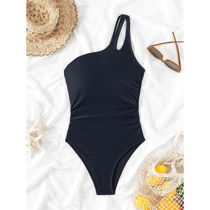 Zwempak met één schouder - Kersti