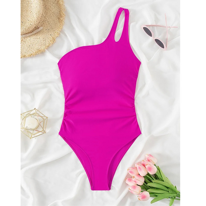 Zwempak met één schouder - Kersti