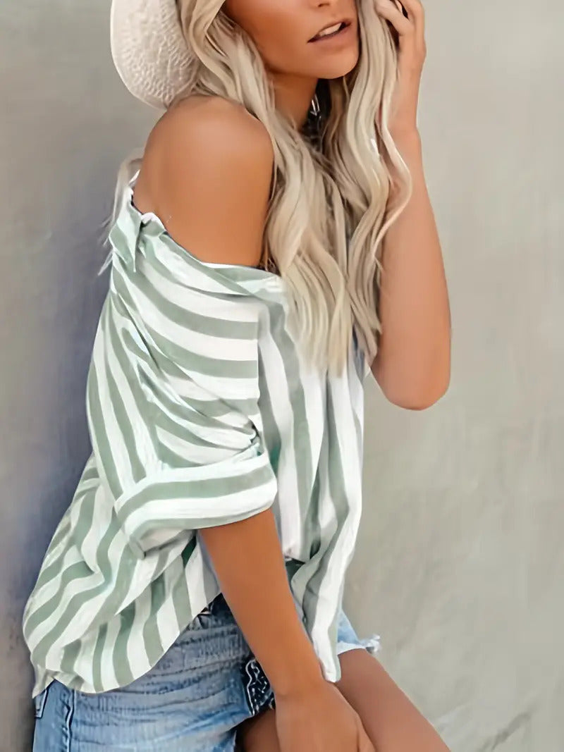 Casual los shirt voor dames - Senta