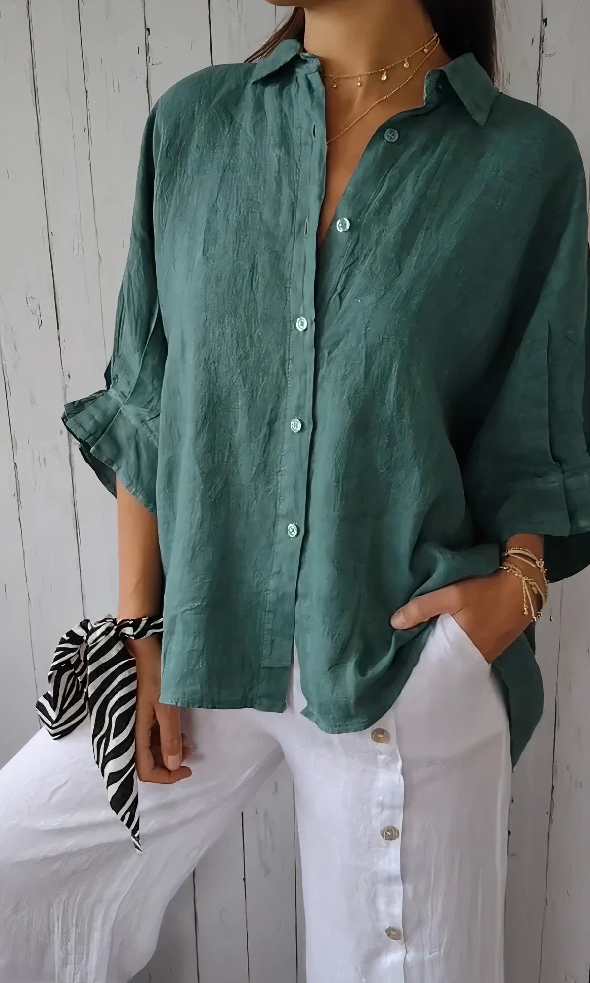 Elegante zomerblouse - Rilla