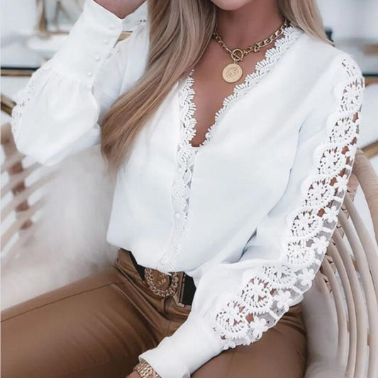 Elegante witte blouse - Camia